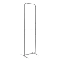 90"H x 2'W EuroFit Straight Wall Hardware