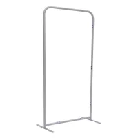 3'W x 72"H EuroFit Straight Wall Hardware
