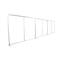 30' EuroFit Straight Wall Hardware