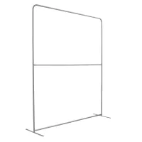 8' W x 10' Tall EuroFit Straight Wall Hardware