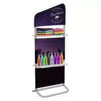 2' x 59" EuroFit Evolution Two-Shelf Incline Wall
