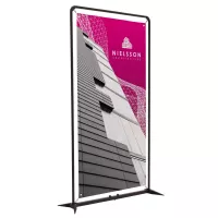 4.5' FrameWorx Banner Display Kit (No-Curl Opaque Fabric)