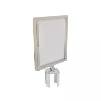 Belt Barrier Sign Holder Hardware