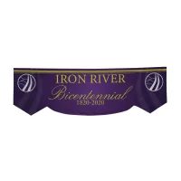 3' x 10' Parade Banner Scallop Bottom