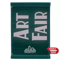 24" x 36" Fabric Boulevard Banner Double-Sided