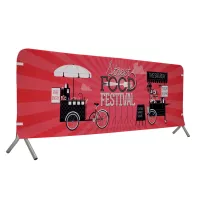 10' Barricade Fabric Cover