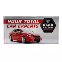 3' X 6' Super Poly Knit Fabric Banner