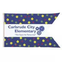 6' x 10' Nylon Guidon Flag Single-Sided