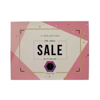 36" x 48" Opaque Window Cling