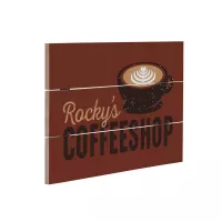 8" x 12" MDF Slatted Wood Print