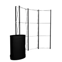 8' Curved Show 'N Rise Floor Display Hardware