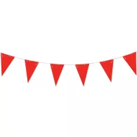 105' Red Pennant String