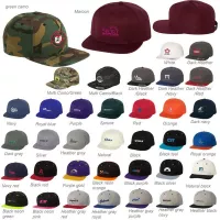Yupoong 6089M Classic Flat Bill Snapback Cap