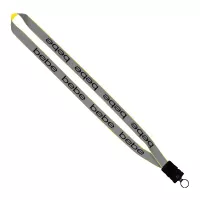 3/4" Reflective Lanyard with Buckle Release