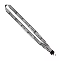 3/4" Reflective Lanyard with Plastic Clamshell & O-Ring