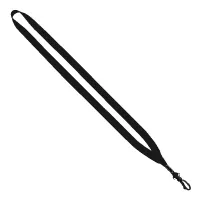 1/2" Polyester Lanyard with Plastic Swivel Snap Hook