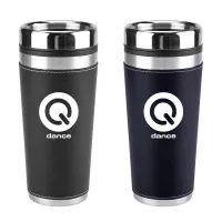 Leatherette Tumbler - 16 Oz.