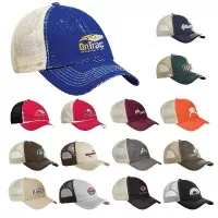 Sportsman 3100 Contrast Stitch Mesh Cap