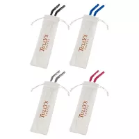 Reusable Stainless Steel Two Straw Set