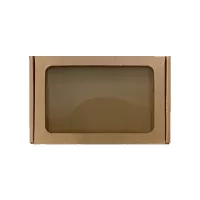 6" x 4" Cardboard Box with Window Lid