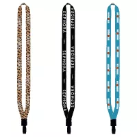 1/2" Dye-Sublimation Lanyard with Non-Swivel Plastic Hook