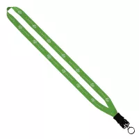 1/2" Dye-Sublimated Waffle Weave Lanyard