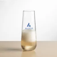 Cannes Stemless Flute - Imprinted