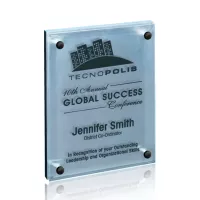 Kingston Plaque - Metallic Silver