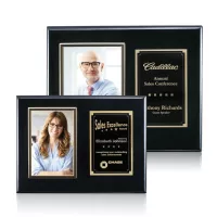 Metcalfe Plaque - Black/Gold