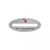 Window Badge - Oval 1.25 X 3.125 in