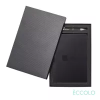 Eccolo® Groove Journal/Clicker Pen Gift Set - (M)