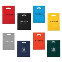 FOLD-OVER REINFORCED DIE CUT BAG