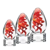 Helix Award on Paragon Base - Clear