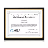 Gilda Certificate Frame