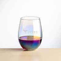 Miami Stemless Wine - Deep Etch