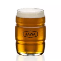 Barrel Beer Glass - Imprinted