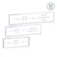 Lancaster Nameplate - Deep Etch