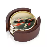 Danville VividPrint™ Coaster on Colfax Base - Set of 4
