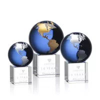 Haywood Globe Award - Blue/Gold