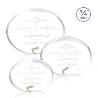 Mosaic Oval Award - Gold