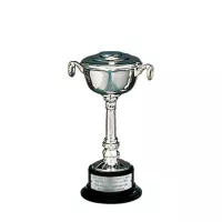 Silver-Plated Pedestal Bowl Cup