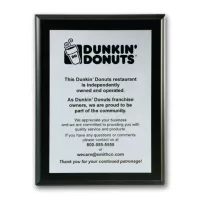Screenprint Aluminum - Ebony