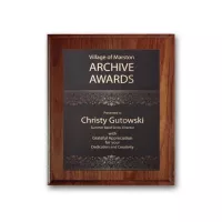 SpectraPrint™ Plaque - Cove Edge Gold