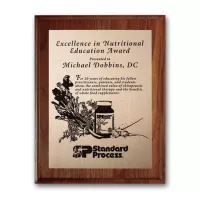 Etch/Oxidized Plaq - Walnut Cove Edge