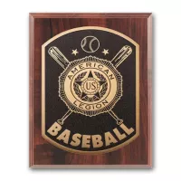 Photocast Plaque - Walnut Finish