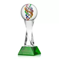 Galileo Award on Langport Base - Green
