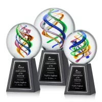 Galileo Award on Tall Marble Base