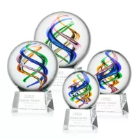 Galileo Award on Robson Base - Clear