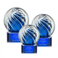 Genista Award on Paragon Base - Blue