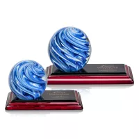 Naples Award on Rosewood Base